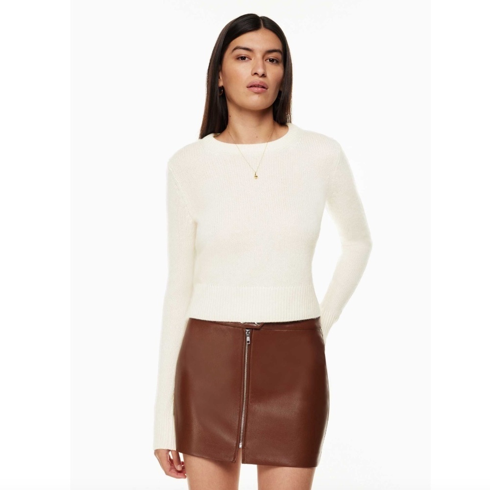 Aritzia Wilfred Luxe Cashmere Lavish Sweater